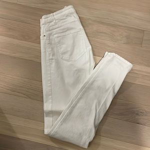 H&M skinny white jeans
